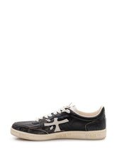 Leather Sneakers with Contrast Details - Men | $store$