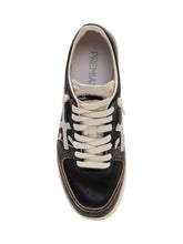 Leather Sneakers with Contrast Details - Men | $store$