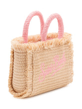 Vanity Micro Straw Bag with Embroidery - Kids | $store$