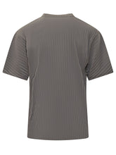 Ribbed T-shirt with Front Logo - Men | $store$