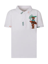 Polo Shirt with Collar and Bear Embroidery - Guess Bambini | $store$