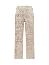 Manuscript Print Trousers - Kidsuper | $store$