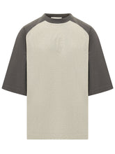 Raglan Sleeve T-shirt with Embroidered Logo - Fear of God Essentials | $store$