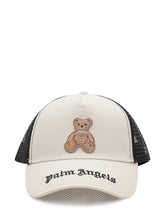Baseball Cap with Visor and Embroidered Bear Patch - Men | $store$