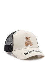 Baseball Cap with Visor and Embroidered Bear Patch - Men | $store$