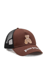 Baseball Cap with Visor and Embroidered Bear Patch - Men | $store$