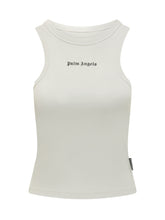 Fitted Tank Top with Logo - New Collection | $store$