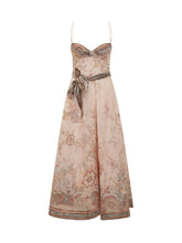 Midi Dress with Straps and Full Skirt - New Collection | $store$