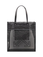 Market Tote Bag in Mesh with Double Handles and Logo - New Collection | $store$