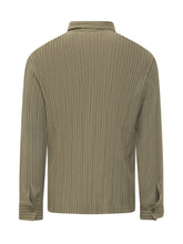 Long Sleeve Shirt with Collar and Pockets - Gongdig Design | $store$