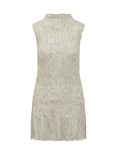 Sleeveless Dress with High Neck - Gongdid Design Donna | $store$