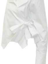 Nora Shirt with Wide Collar and Wrap Closure - Balossa | $store$