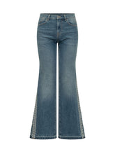 Jeans with Pockets and Flared Hem - Baandsh | $store$