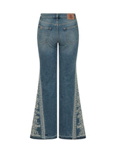 Jeans with Pockets and Flared Hem - Baandsh | $store$