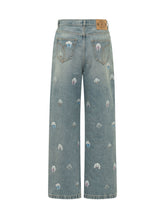 Baggy Jeans with Print - Fiorucci | $store$