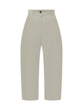 Curved Leg Trousers with Pleats - New Collection | $store$