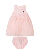 Set Abito con Applicazioni Floreali e Slip - Abbigliamento Bambini | $store$