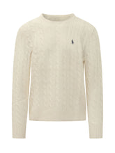 Crewneck Sweater with Cable Pattern - Fall / Winter 26 Man | $store$