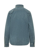 Shirt with Point Collar and Embroidered Logo - Fall / Winter 26 Woman | $store$