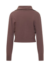 Cropped Jacket with Zip and Side Stripes - Autry | $store$