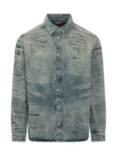 Shirt with Distressed Effect - Diesel | $store$