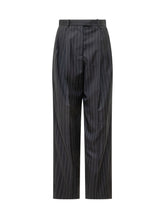 Double Pleat Pinstripe Trousers - Fall / Winter 26 Woman | $store$