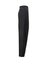 Double Pleat Pinstripe Trousers - Fall / Winter 26 Woman | $store$