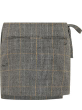 Short Check Wrap Skirt - Fall / Winter 26 Woman | $store$