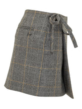 Short Check Wrap Skirt - Fall / Winter 26 Woman | $store$