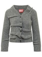 Ava Cardigan with Asymmetric Construction - Diesel | $store$