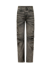 Twisty Jeans with Draped Construction - Diesel | $store$