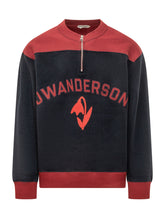 Half Zip Sweatshirt with Front Embroidery - Fall / Winter 26 Man | $store$