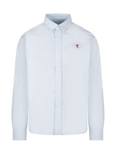Button Down Shirt with Logo - Ami Alexandre Mattiussi | $store$