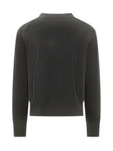 Maglia Girocollo con Logo Ricamato - Abbigliamento Uomo | $store$