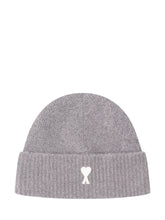 Beanie with Turn Up and Logo - Ami Alexandre Mattiussi | $store$