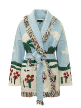 Cardigan with Landscape Motif and Fringe - Alanui | $store$