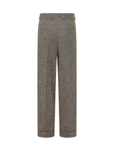 Checked Wide Leg Trousers - Dolce & Gabbana | $store$