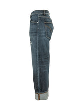 Paco Loose Fit Jeans with Rips - Dondup | $store$