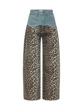 Corset Jeans with Animal Print - Fall / Winter 26 Woman | $store$