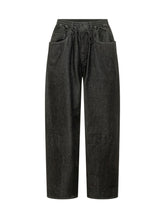 Wide Leg Jeans with Drawstring and Patch Pockets - Fall / Winter 26 Man | $store$