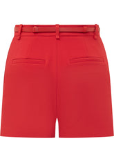 Shorts with Belt and Padlock Detail - Elisabetta Franchi | $store$