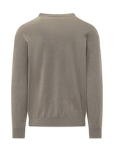 Crewneck Sweater with Ribbed Trims - Brunello Cucinelli | $store$