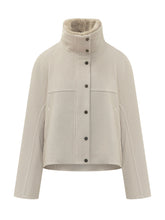Cropped Jacket with High Collar - Brunello Cucinelli | $store$