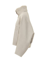 Cropped Jacket with High Collar - Brunello Cucinelli | $store$