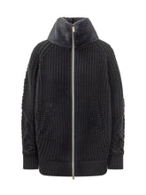Knitted Jacket with High Collar - Fall / Winter 26 Woman | $store$