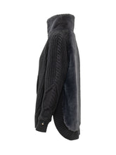 Knitted Jacket with High Collar - Fall / Winter 26 Woman | $store$