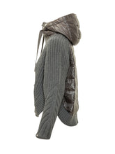Knitted Padded Jacket with Hood - Fall / Winter 26 Woman | $store$