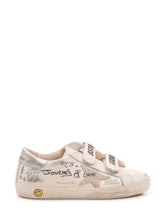 Old School Sneaker with Decorative Lettering - Golden Goose Kids | $store$