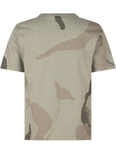 T-shirt with Abstract Print and Front Lettering - Kids | $store$