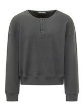 Felpa Ballon con Apertura a Bottoni - Abbigliamento Uomo | $store$